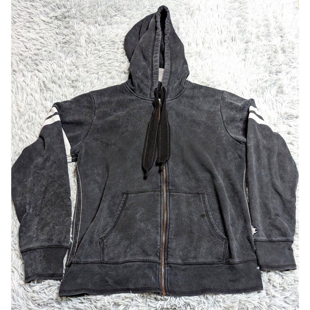 Vintage Champion Hoodie Womens Size XL XLarge Embroidered Black Soft Lightweight